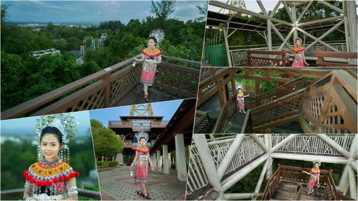Ngepan Iban Photoshoot - Felicia