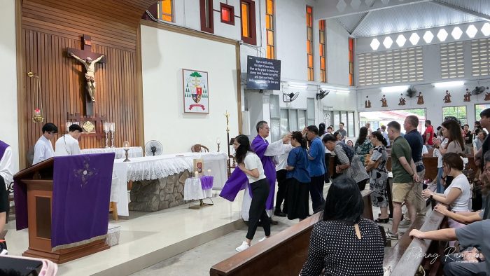 Ash Wednesday Mass At St Joseph's Cathedral Miri